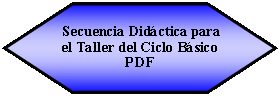 Hexgono:  Secuencia Didctica para el Taller del Ciclo BsicoPDF