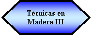 Preparaci�n: T�cnicas en Madera III