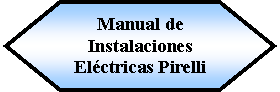 Preparacin: Manual de Instalaciones Elctricas Pirelli 