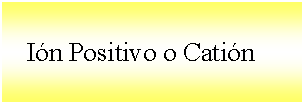 Cuadro de texto:    In Positivo o Catin 