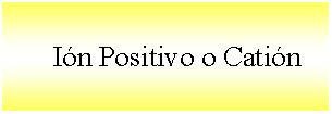 Cuadro de texto:    In Positivo o Catin 