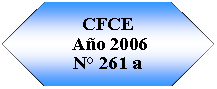 Preparacin: CFCE Ao 2006N 261 a