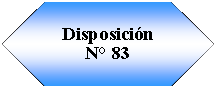 Preparacin: DisposicinN 83