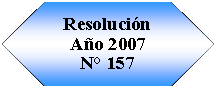 Preparacin: Resolucin Ao 2007N 157
