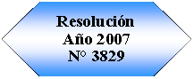 Preparacin: Resolucin Ao 2007N 3829