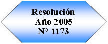Preparacin: Resolucin Ao 2005N 1173