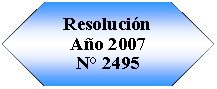 Preparacin: Resolucin Ao 2007N 2495