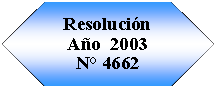 Preparacin: Resolucin Ao  2003 N 4662