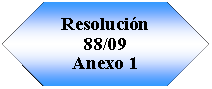 Preparacin: Resolucin 88/09Anexo 1