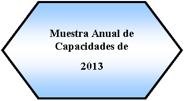 Preparacin: Muestra Anual de Capacidades de 2013