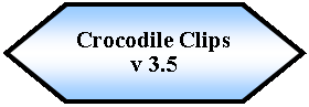 Preparacin: Crocodile Clips v 3.5