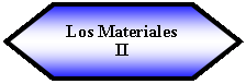 Preparaci�n: Los Materiales II