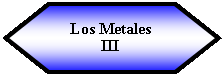 Preparaci�n: Los Metales III