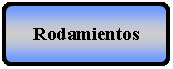 Proceso alternativo: Rodamientos 
