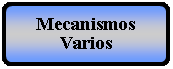 Proceso alternativo: Mecanismos Varios 