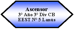 Preparacin: Ascensor3 Ao 3 Div CBEEST N 5 Lans 