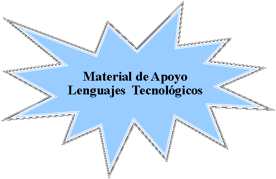 Explosin 1: Material de ApoyoLenguajes  Tecnolgicos