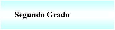 Cuadro de texto:       Segundo Grado 