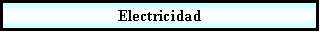 Proceso: Electricidad 