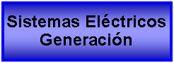 Cuadro de texto: Sistemas Elctricos Generacin  