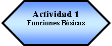 Preparacin: Actividad 1Funciones Bsicas 