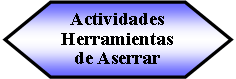 Preparacin: Actividades Herramientas de Aserrar