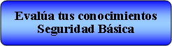 Proceso alternativo: Evala tus conocimientosSeguridad Bsica